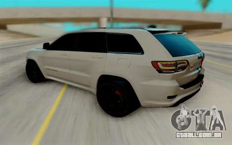 Jeep Grand Cherokee SRT para GTA San Andreas