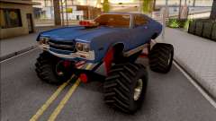 Chevrolet Chevelle SS 1972 Monster Truck para GTA San Andreas