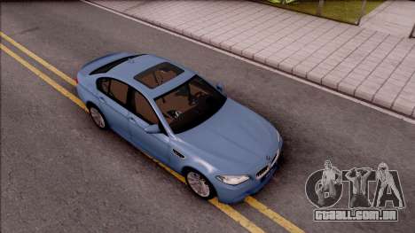 BMW M5 F10 Stock v1 para GTA San Andreas