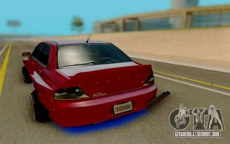 Mitsubishi Lancer EVO IIV para GTA San Andreas