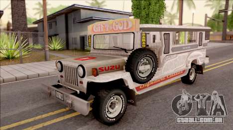 Jeepney Burrito v2 para GTA San Andreas