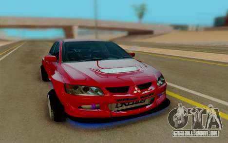 Mitsubishi Lancer EVO IIV para GTA San Andreas