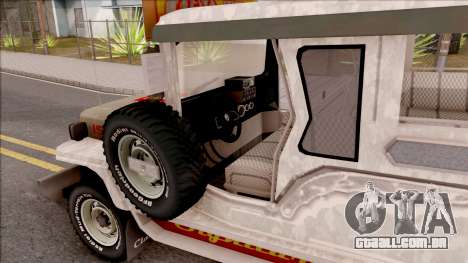 Jeepney Burrito v2 para GTA San Andreas