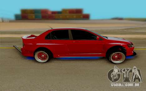 Mitsubishi Lancer EVO IIV para GTA San Andreas