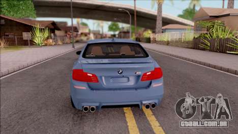 BMW M5 F10 Stock v1 para GTA San Andreas