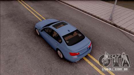 BMW M5 F10 Stock v1 para GTA San Andreas