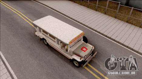 Jeepney Burrito v2 para GTA San Andreas