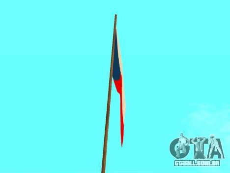 Czech Flag para GTA San Andreas
