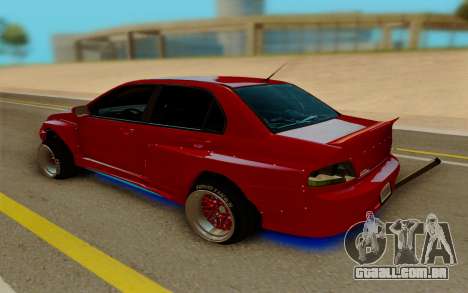 Mitsubishi Lancer EVO IIV para GTA San Andreas