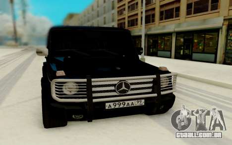 Mercedes-Benz G 55 AMG para GTA San Andreas