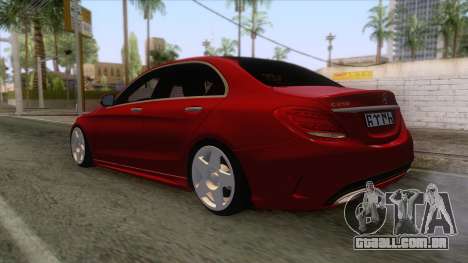 Mercedes-Benz C250 Stance para GTA San Andreas