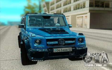 Mercedes-Benz G63 Brabus para GTA San Andreas