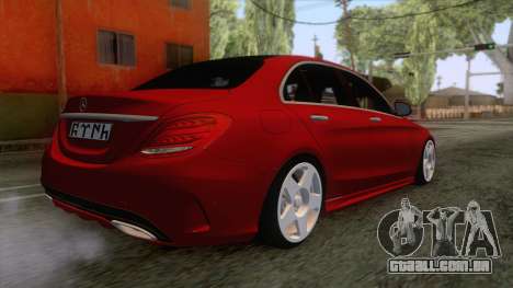 Mercedes-Benz C250 Stance para GTA San Andreas