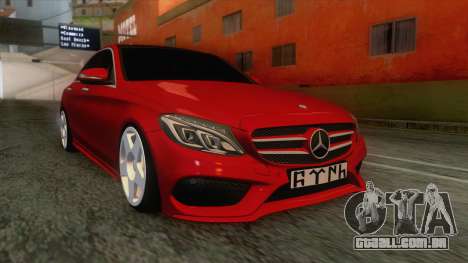 Mercedes-Benz C250 Stance para GTA San Andreas