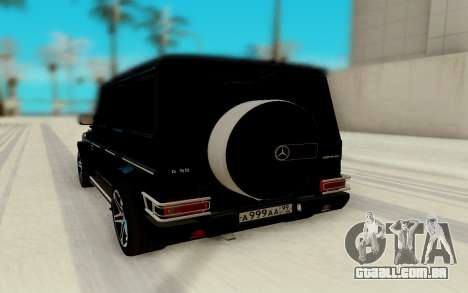 Mercedes-Benz G 55 AMG para GTA San Andreas