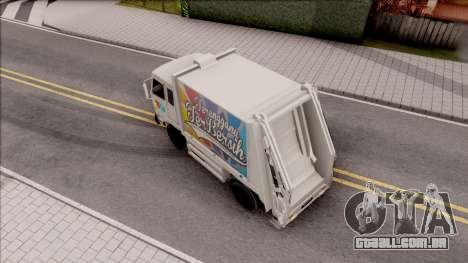 FAP MBKT Terengganu City Garbage Compactor Truck para GTA San Andreas