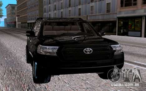 Toyota Land Cruiser 200 V6 para GTA San Andreas