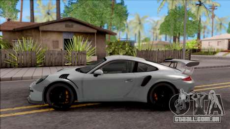 Porsche 911 GT3 RS 2016 SA Plate para GTA San Andreas