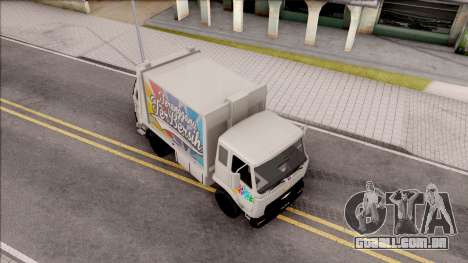 FAP MBKT Terengganu City Garbage Compactor Truck para GTA San Andreas