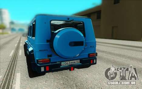 Mercedes-Benz G63 Brabus para GTA San Andreas