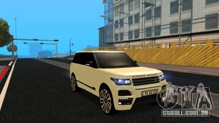 Range Rover Vogue Armenian para GTA San Andreas