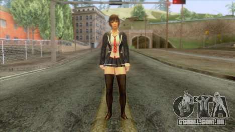 Misami Schoolgirl para GTA San Andreas