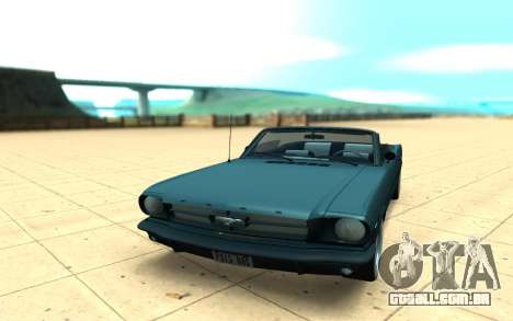 Ford Mustang Convertible para GTA San Andreas