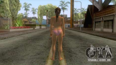 Sexy Beach Girl Skin 2 para GTA San Andreas