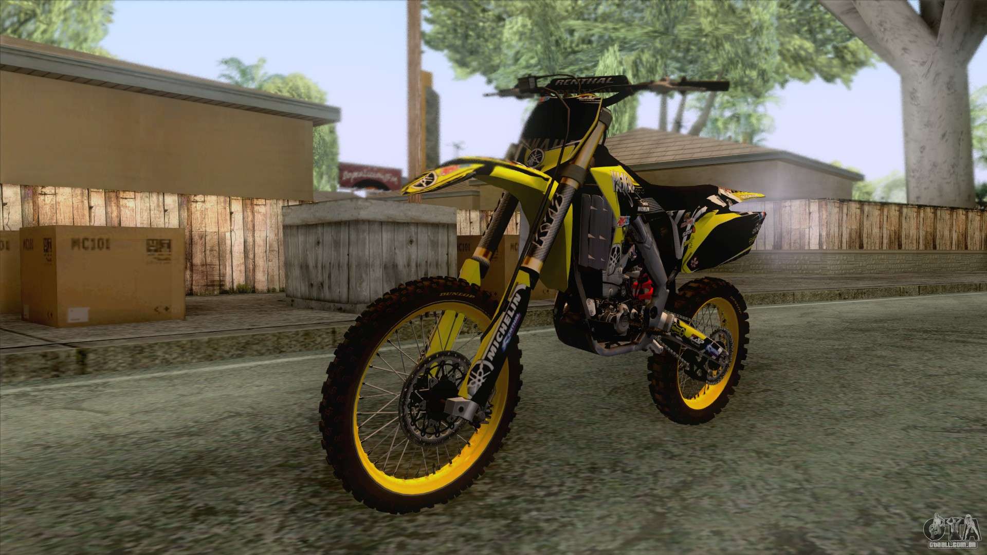 Yamaha YZF-250 Motocross para GTA San Andreas