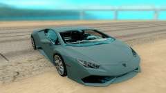 Lamborghini Huracan prata para GTA San Andreas