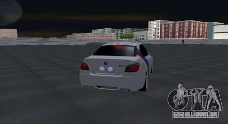 BMW M5 E60 SS (SmotraStyle) para GTA San Andreas