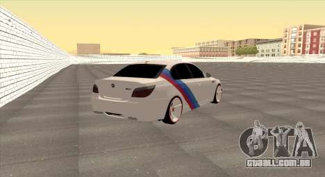 BMW M5 E60 SS (SmotraStyle) para GTA San Andreas