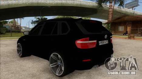 BMW X5M Gordey para GTA San Andreas