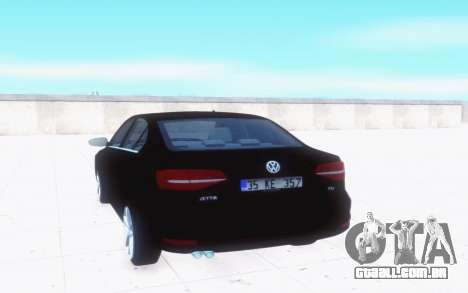 Volkswagen Jetta TSI para GTA San Andreas