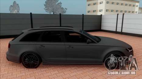 Audi RS6 Avant C7 Bulkin para GTA San Andreas