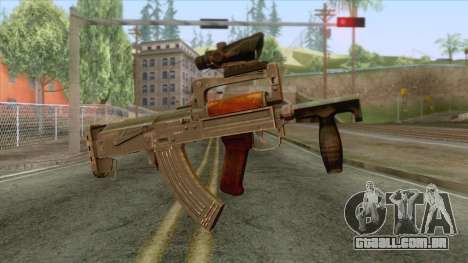 Playerunknown Battleground - OTs-14 Groza v2 para GTA San Andreas