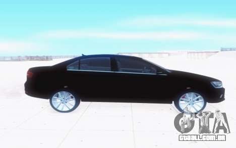 Volkswagen Jetta TSI para GTA San Andreas