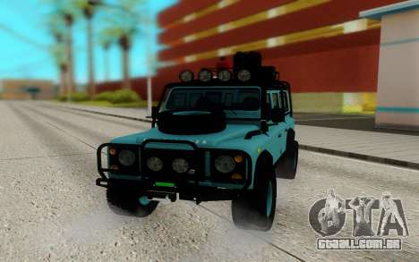 Land Rover Defender Adventure para GTA San Andreas