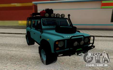 Land Rover Defender Adventure para GTA San Andreas