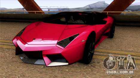 Lamborghini Reventon Roadster para GTA San Andreas