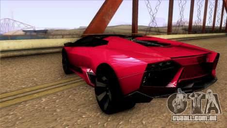 Lamborghini Reventon Roadster para GTA San Andreas