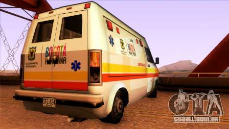 Ambulancia Rumpo Colombiana para GTA San Andreas