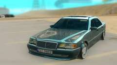 Mercedes Benz W202 Black Bandit para GTA San Andreas