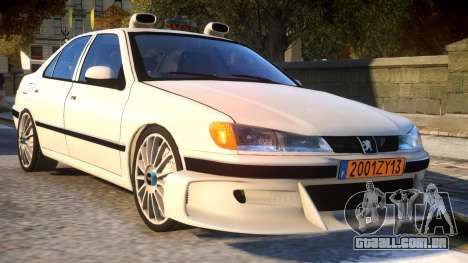 Peugeot 406 Taxi 2 para GTA 4