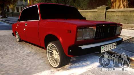 VAZ 2107 Forever Azerbaijan para GTA 4