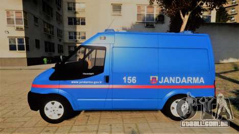 Ford Transit Jandarma para GTA 4