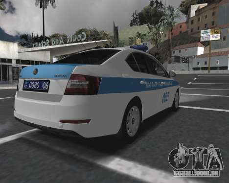 Skoda Octavia Mk3 Kazakh Police para GTA San Andreas