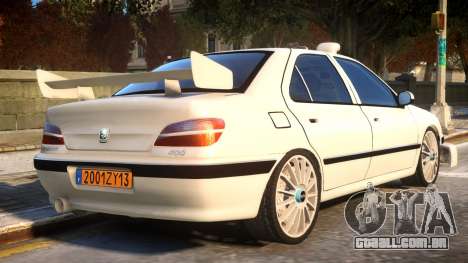 Peugeot 406 Taxi 2 para GTA 4