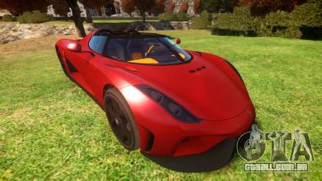 Koenigsegg Regera 16 para GTA 4