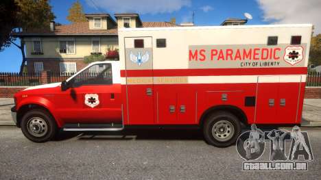 Vapid Sadler Ambulance para GTA 4